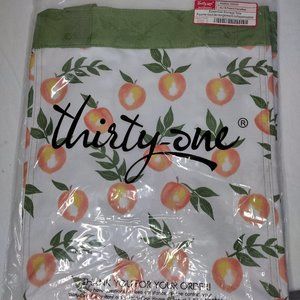 Thirty-One Essential Storage Tote-Peach Paradise